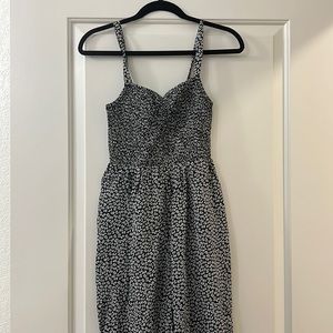 Madewell Black & White Jumpsuit